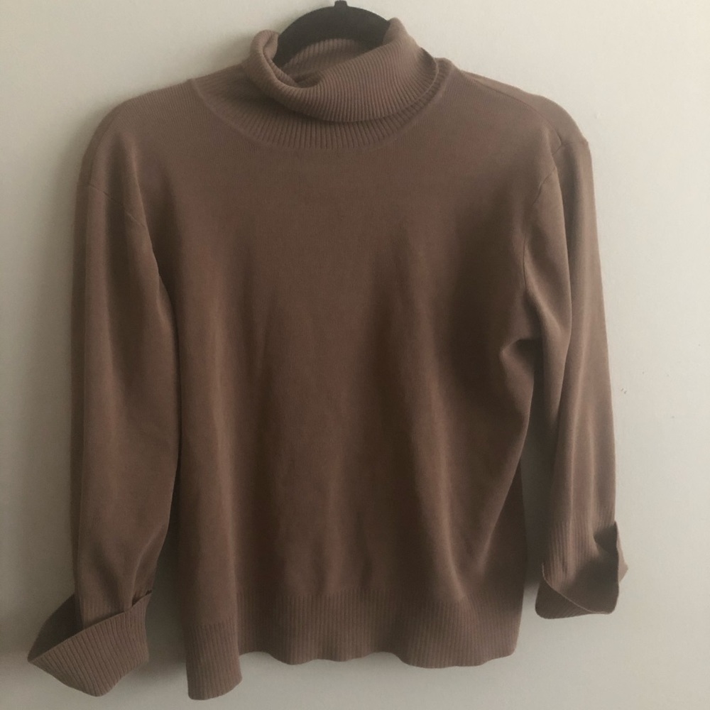 Tan Turtle Neck
